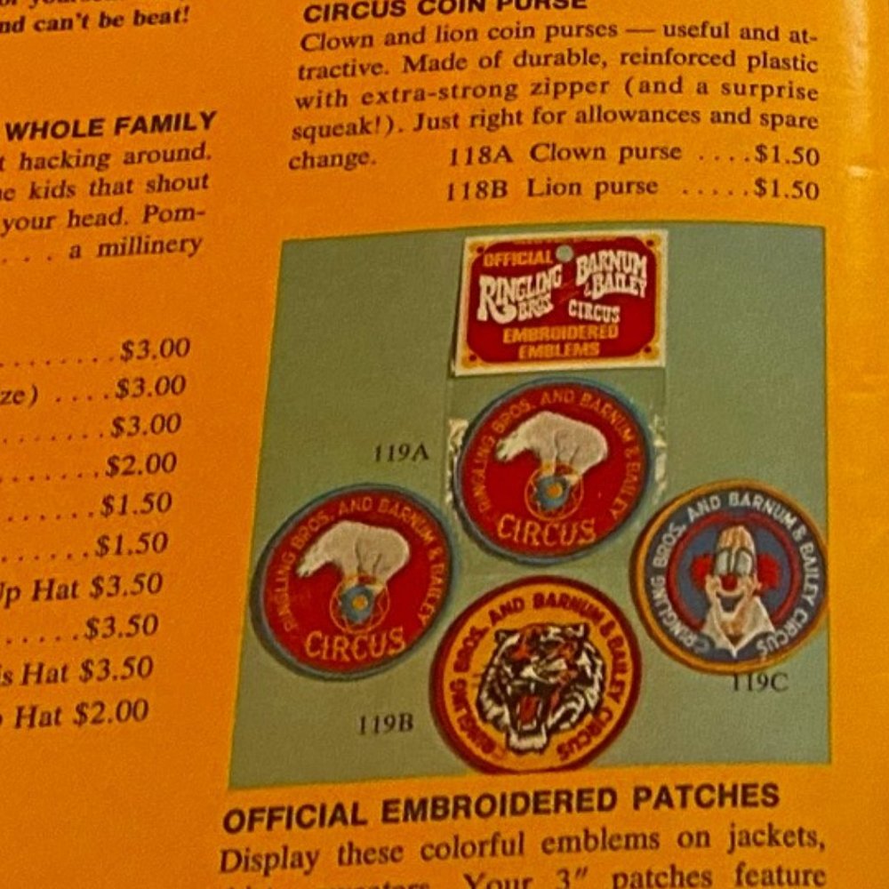 Vintage Ringling Brothers 1977 Circus Show Book - Picture 2 of 16